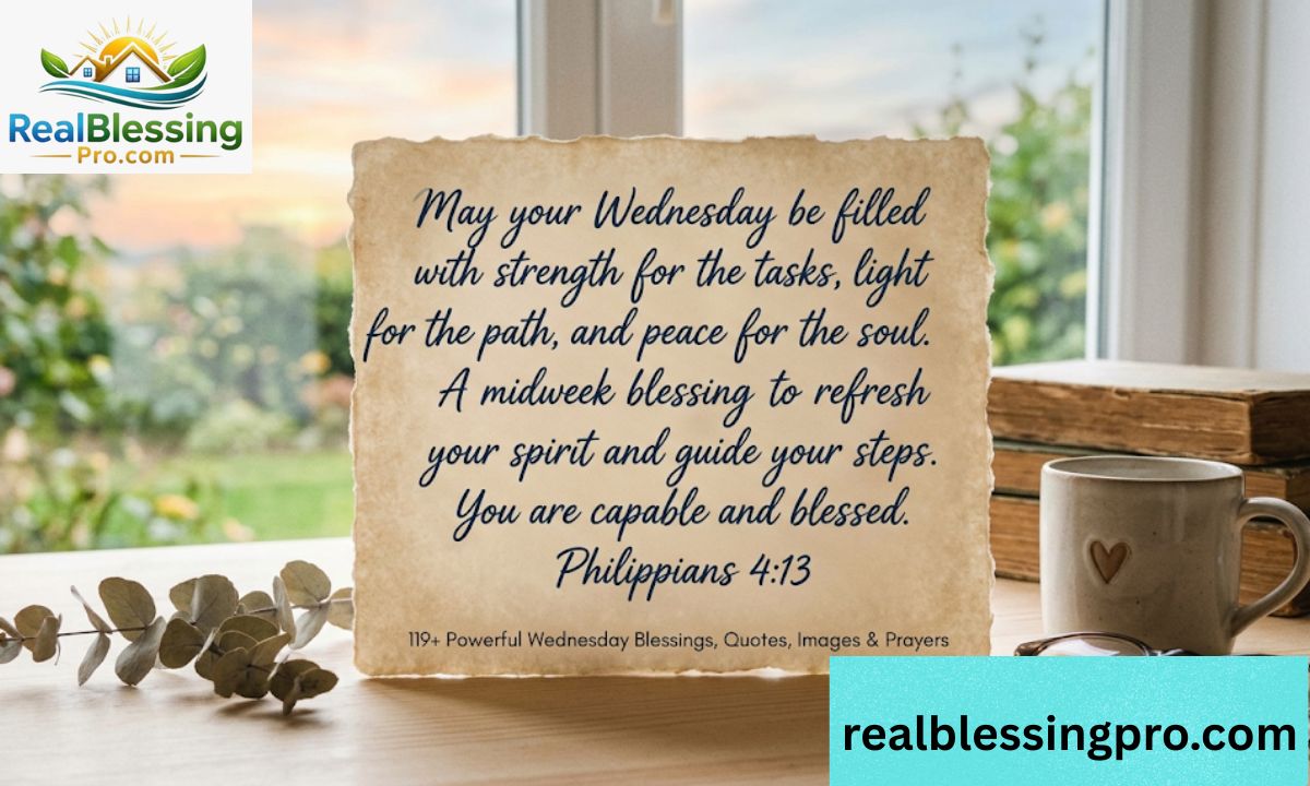 119+ Powerful Wednesday Blessings, Quotes, Images & Prayers to Inspire Your Midweek