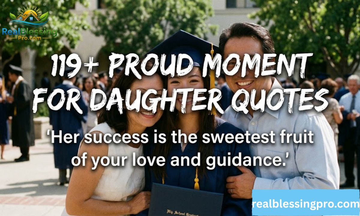 119+ Proud Moment for Daughter Quotes