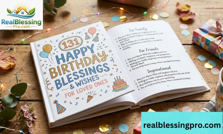 131 Happy Birthday Blessings and Wishes for Loved Ones