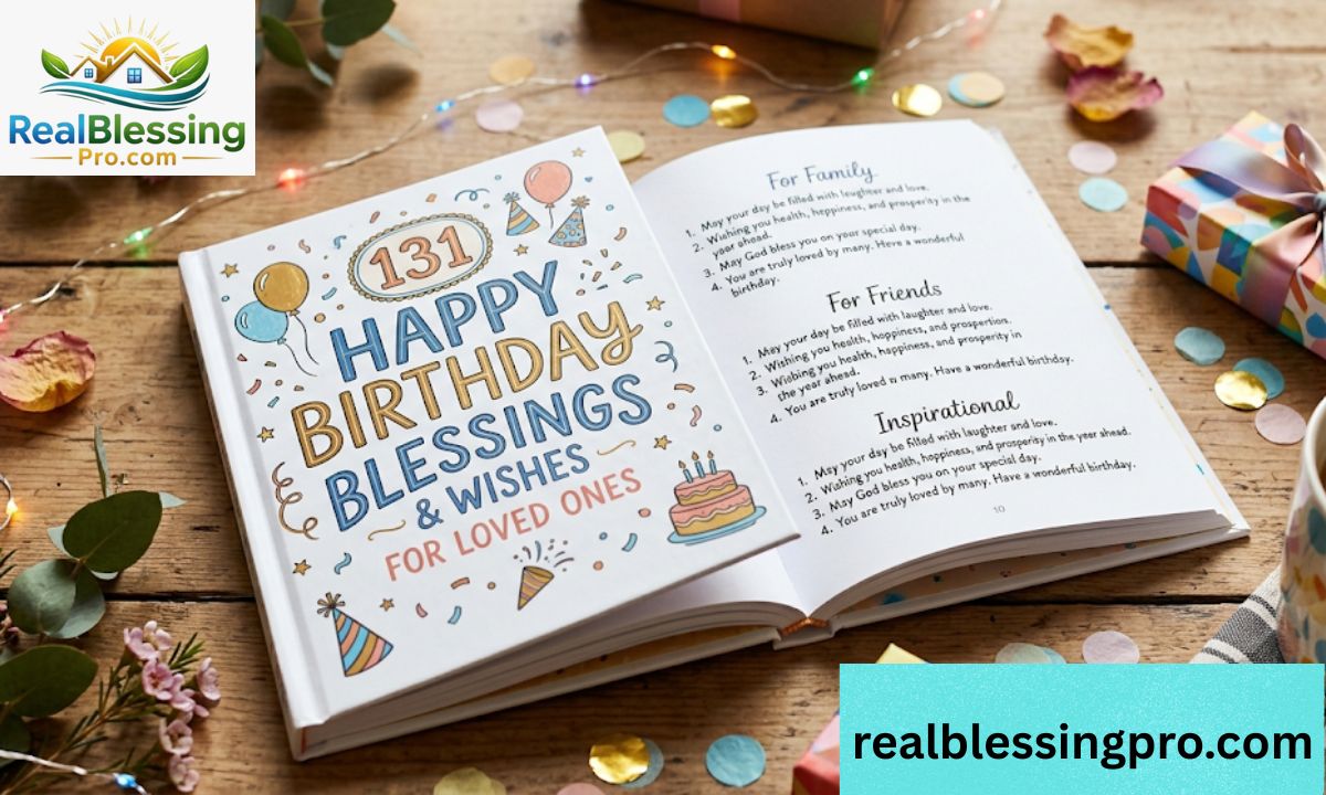 131 Happy Birthday Blessings and Wishes for Loved Ones