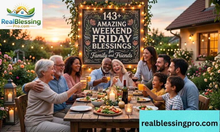 143+ Amazing Weekend Friday Blessings for Family and Friends