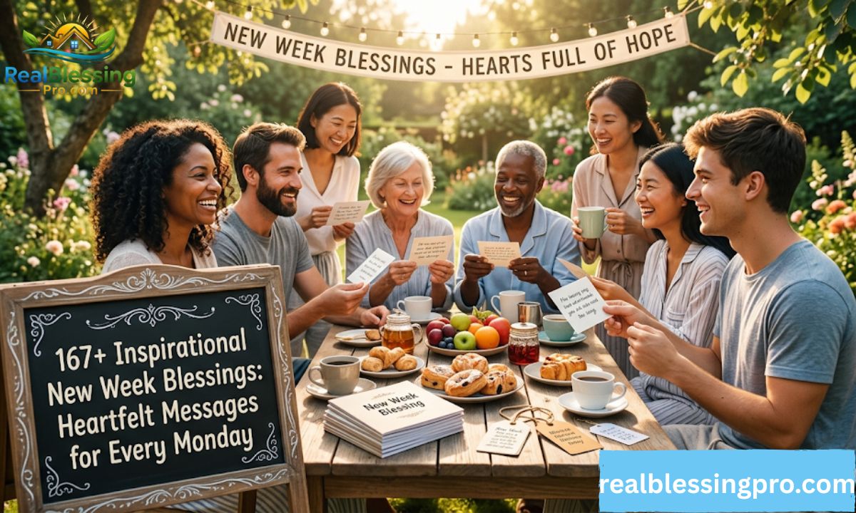 167+ Inspirational New Week Blessings Heartfelt Messages for Every Monday