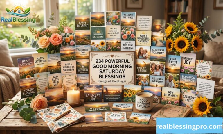 234 Powerful Good Morning Saturday Blessings (Images & Greetings)