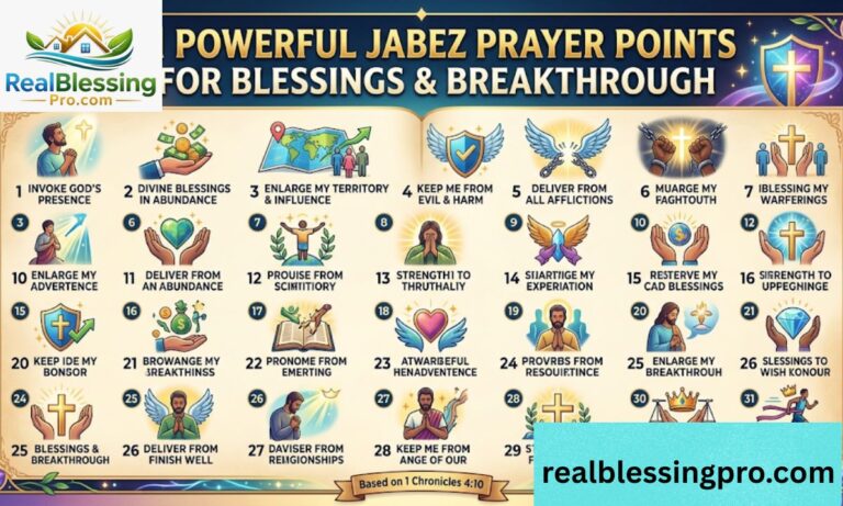 31 Powerful Jabez Prayer Points for Blessings & Breakthrough