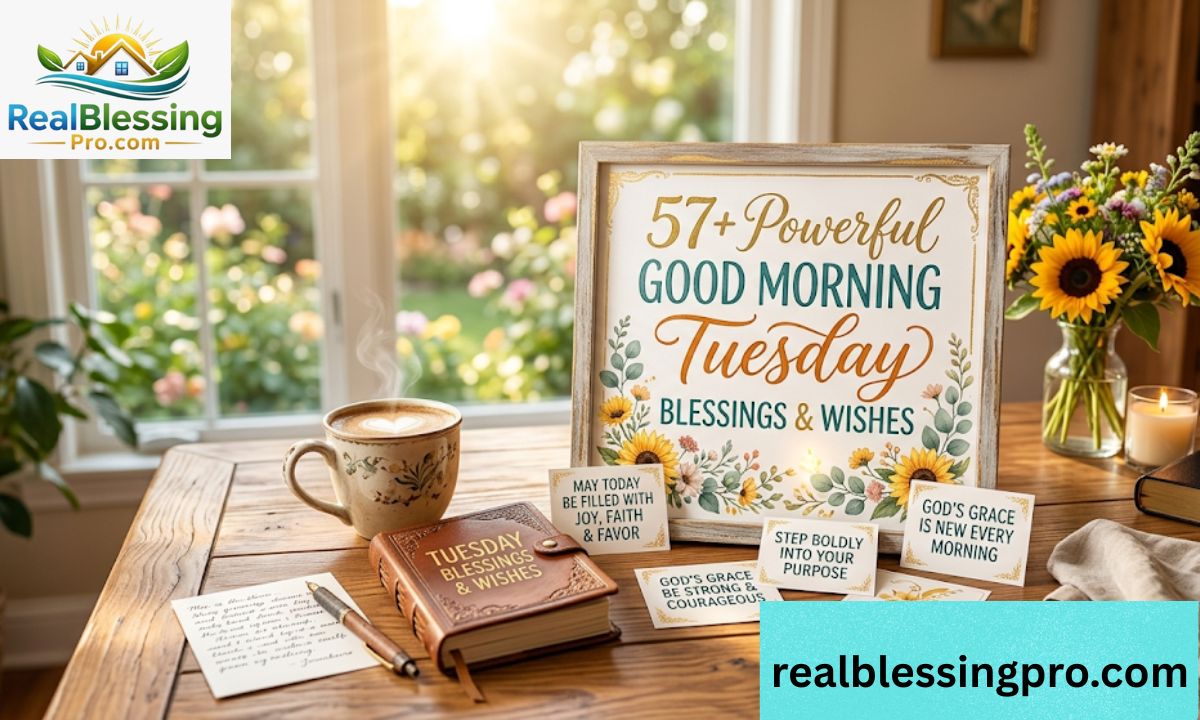 57+ Powerful Good Morning Tuesday Blessings & Wishes